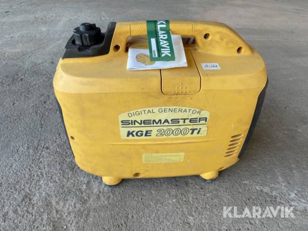Digital inverter-generator Sinemaster KGE 2000Ti