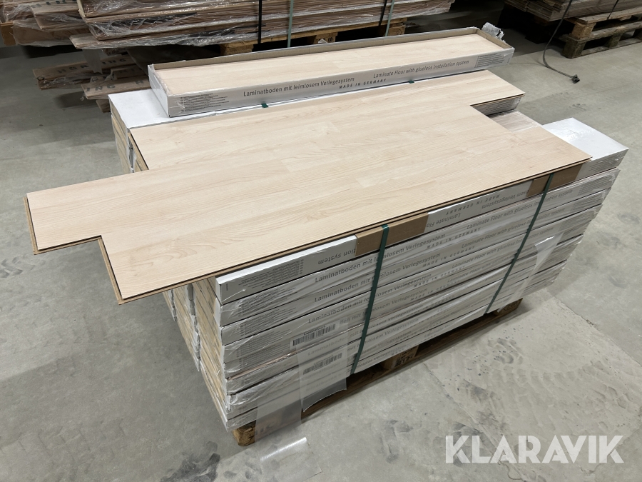 Laminatgulv Haro Ahorn 80m2