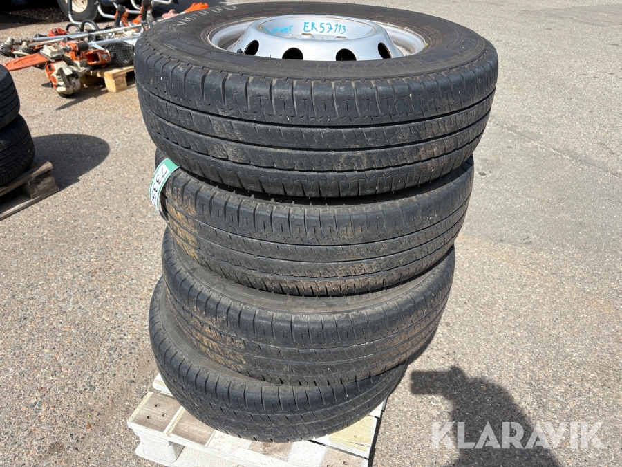 Dæk med fælg Michelin Agilis - 4 styks