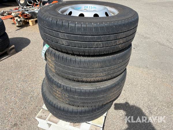 Dæk med fælg Michelin Agilis - 4 styks