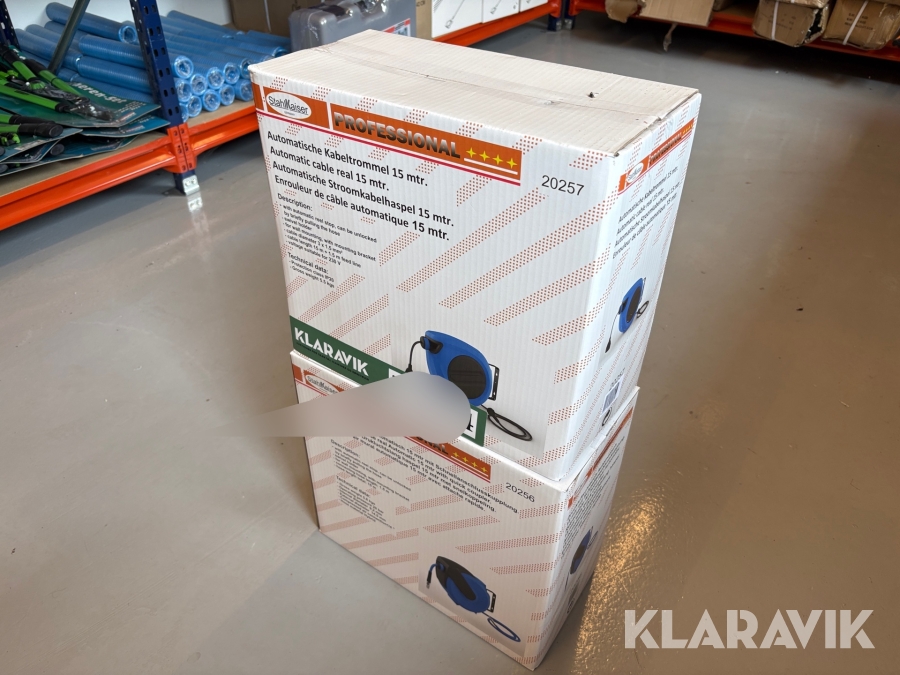 Luft + kabelrulle til ophæng