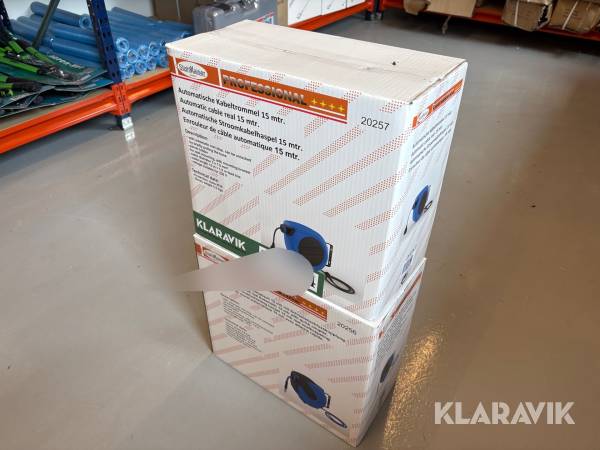 Luft + kabelrulle til ophæng