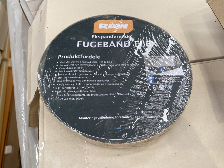 Ekspanderende fugebånd