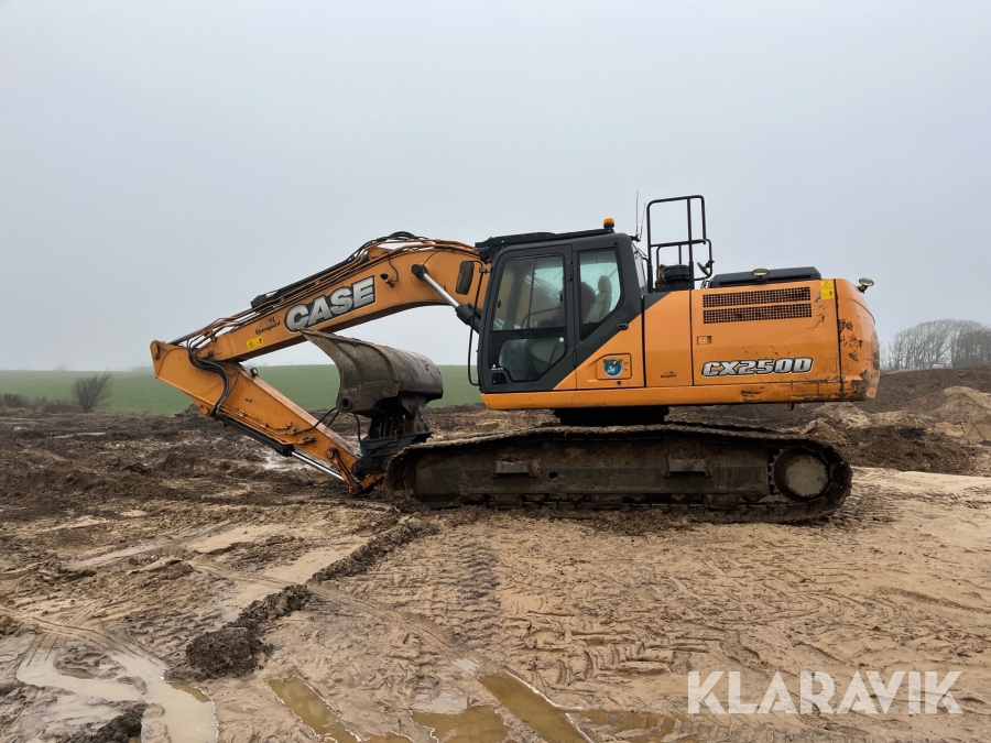 Gravemaskine Case CX250D