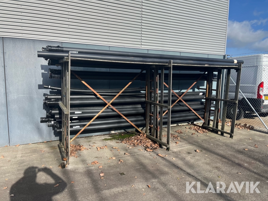 Diverse rør PVC og galvaniseret