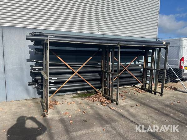 Diverse rør PVC og galvaniseret