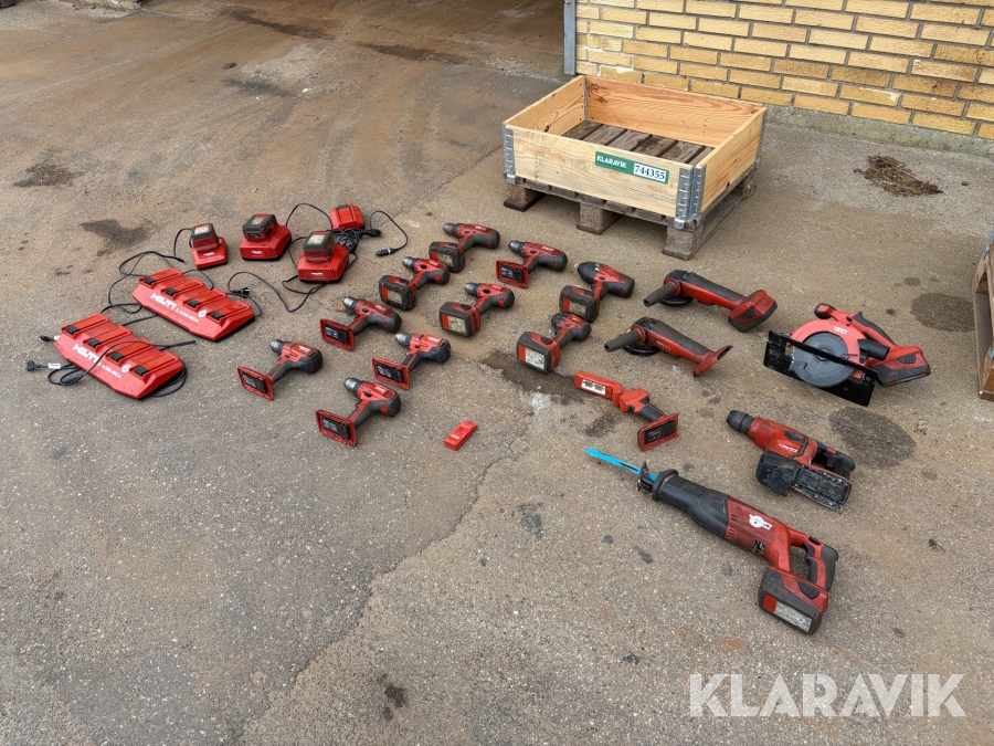 Værktøj Hilti B22-system (CPC) blandet værktøj