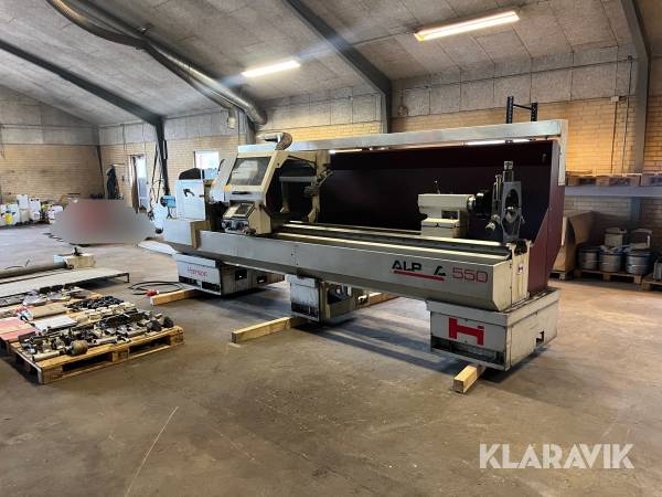 Drejebænk 600 Lathes Alpha 550 med tilbehør / værktøj