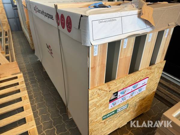 Lejlighedsdøre Daloc 4 styk