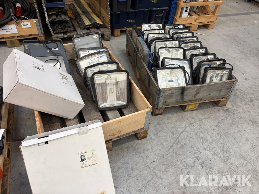 Arbejdslamper 27 styk