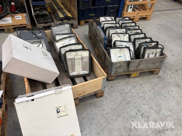 Arbejdslamper 27 styk
