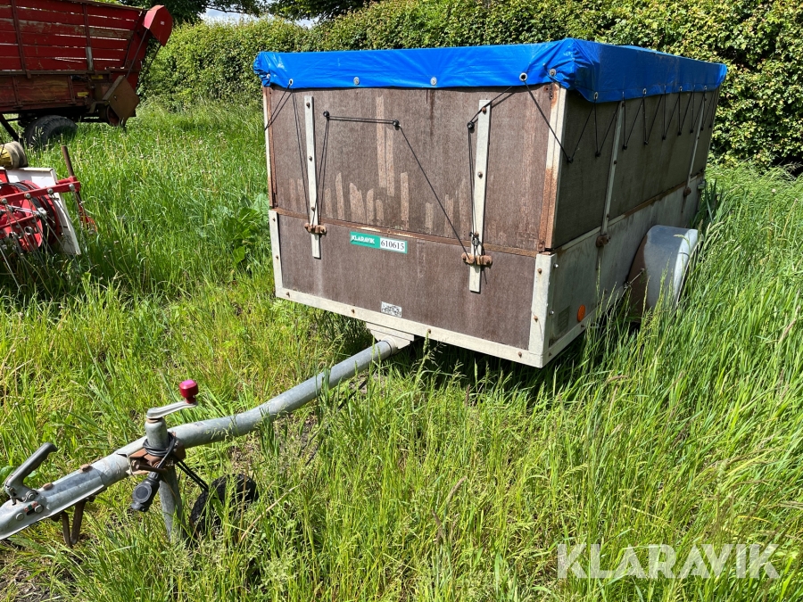 Anhængere til personbiler Petersen 750 Kgs