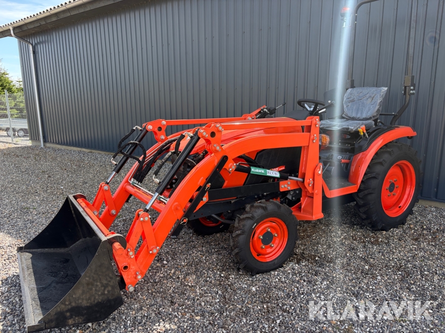 Traktor med frontlæsser