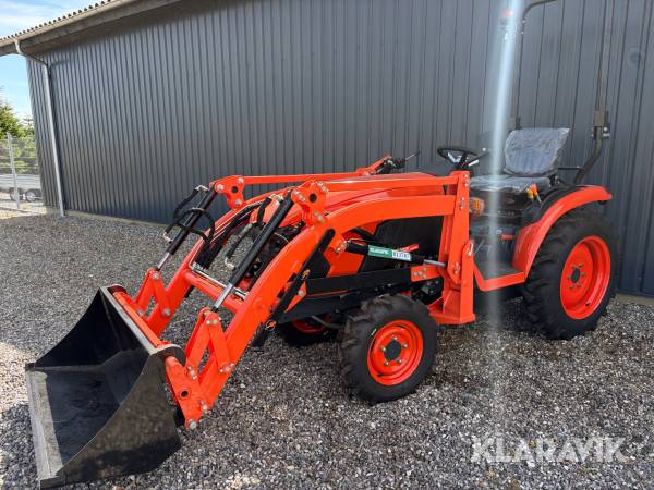 Traktor med frontlæsser