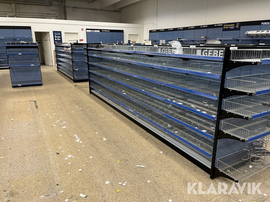 Værksteds/butik inventar