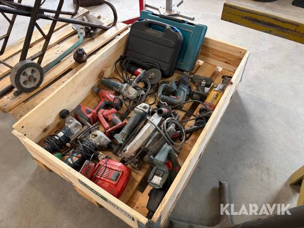 Håndværktøj Bosch/ Hilti/ Rems 12 styk