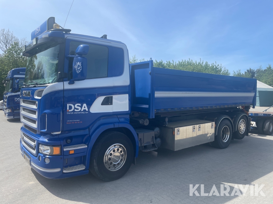 Lastbil Scania R500 med pendellad