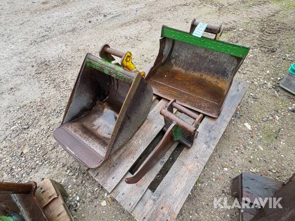 Skovle og Gruppetand 3 styk