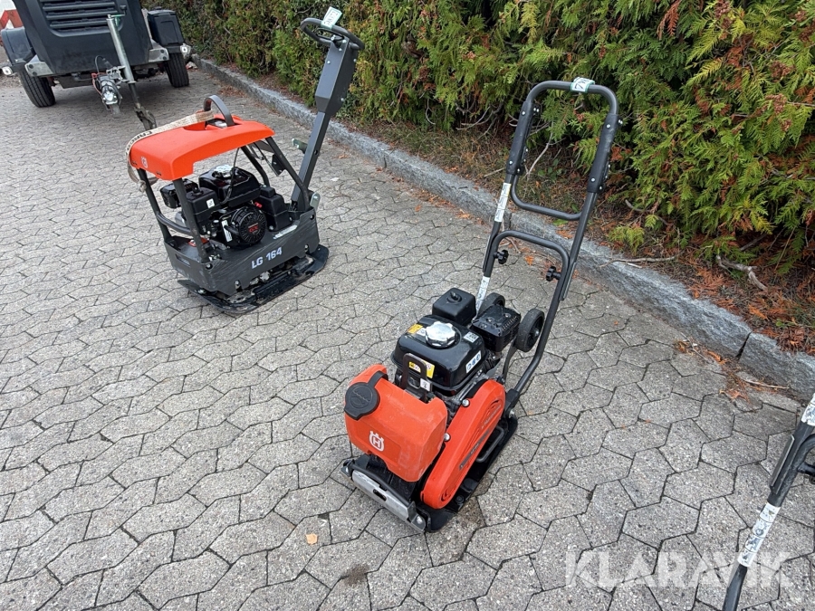 Pladevibrator Husqvarna LF 60 LAT Honda GX160 benzinmotor 1 styk