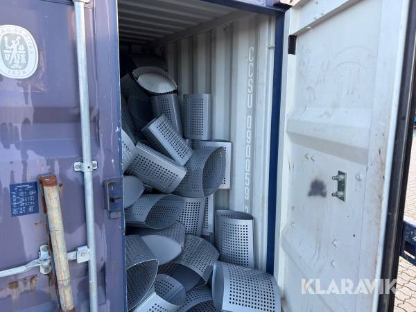 8” container, Middelfart, Klaravik auktioner
