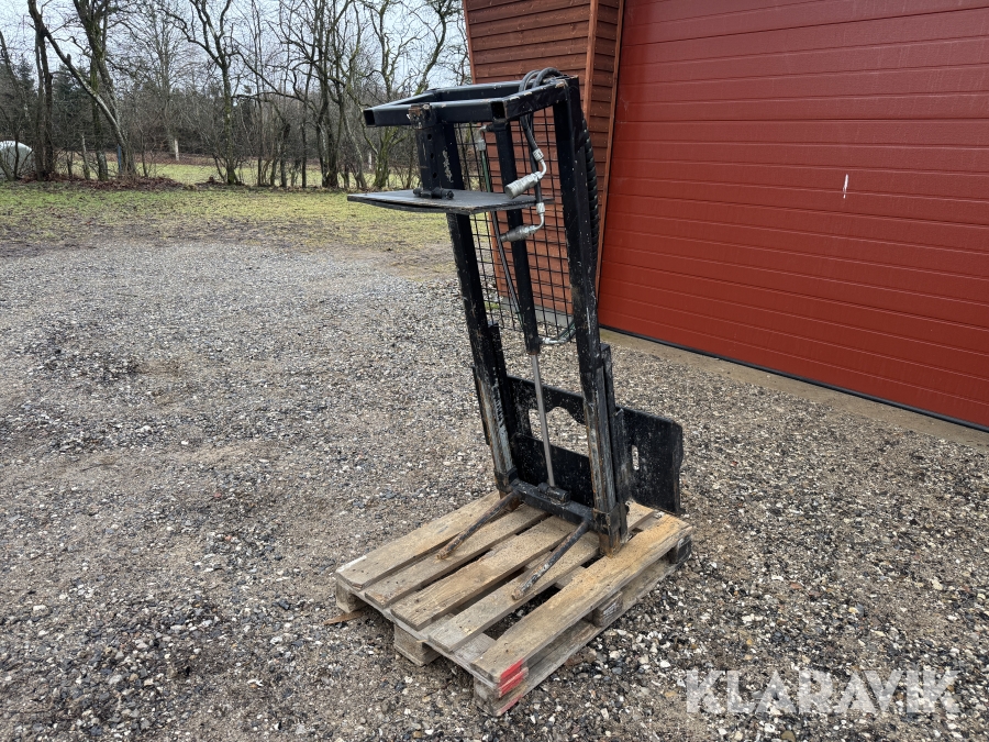 Murstensstang med bobcat fæste