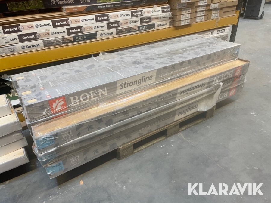 Parketgulv Boen Oak Contract White