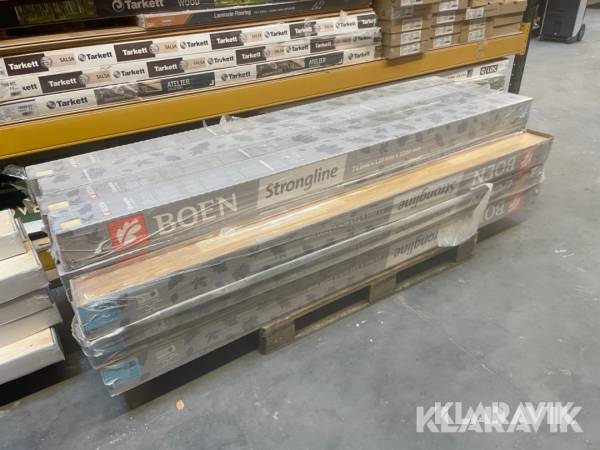 Parketgulv Boen Oak Contract White