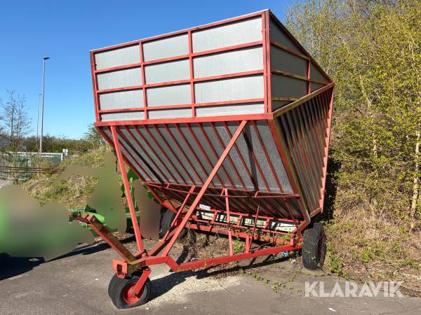 Halmvogn med sider - 1 styk