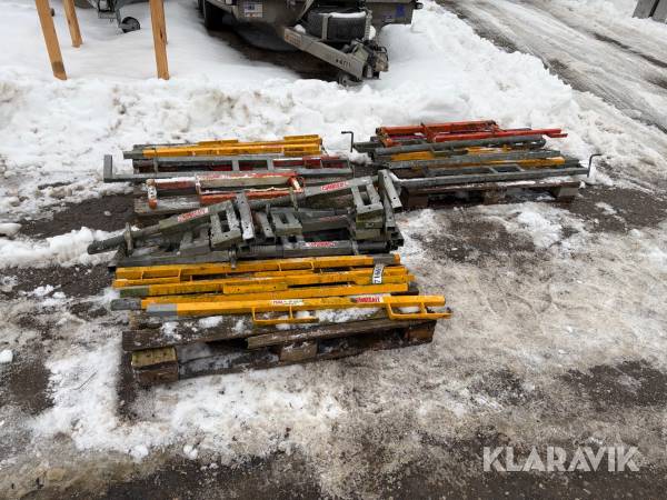 Stilladsdele PERI og COMBISAFE blandet lot