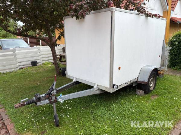 Lukket trailer Brenderup 16 G