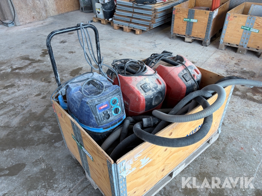 Industri støvsuger Hilti / Raptor VC 40H-XE/ VC 40H-UL / 3 styk
