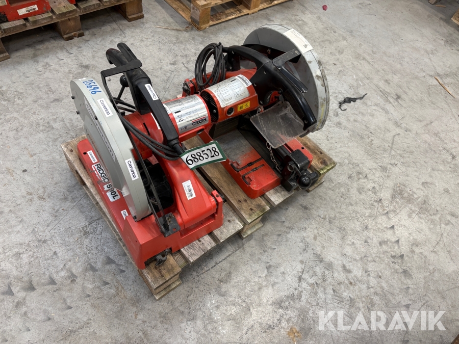 Rørskæremaskiner RIDGID 590L 2 styk