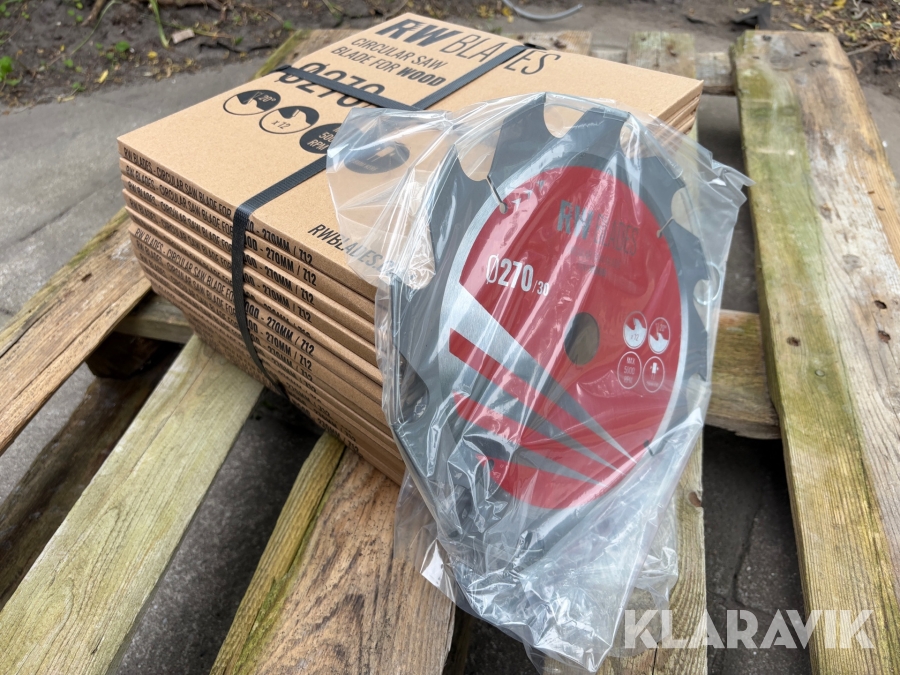 Bordsavsklinget RW Blades 16 stykker