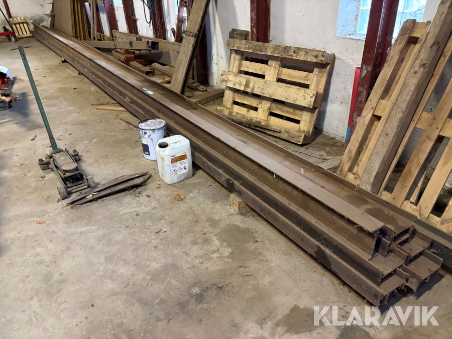 IPE/HEB jern 8 styk á 12m