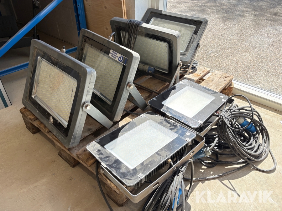 Arbejdslamper LED Spaceligth 6 styk