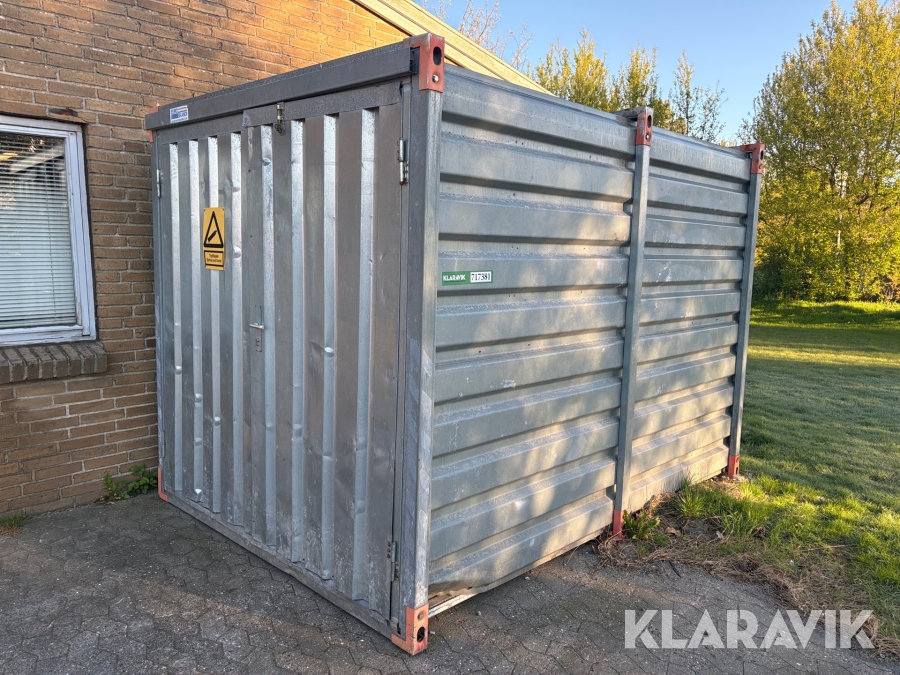 Lille lager container - 13 m3