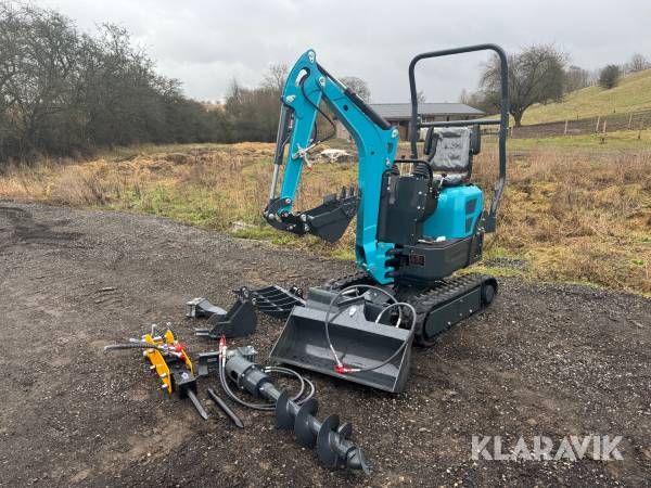 Gravemaskine Nuoman NM-E10 1T