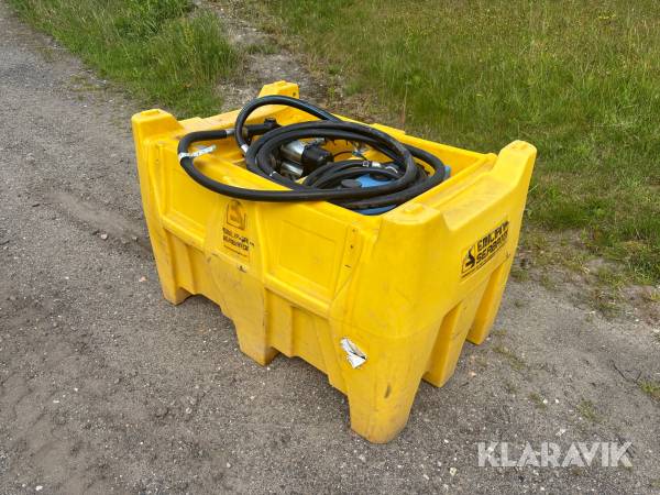 Dieselolie/AdBlue tank med pistol