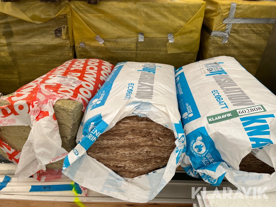 Isolering Rockwool & Knauf, Høje-Taastrup, Klaravik auktione