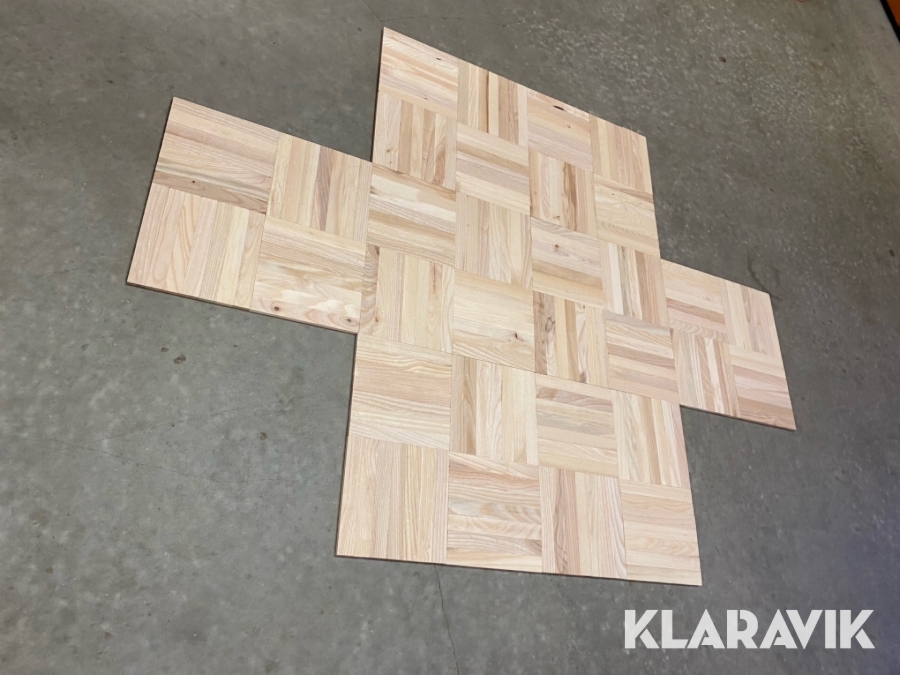 Trægulv Eksportdrvo Ask mosaik 1 Palle = 177,12 m2