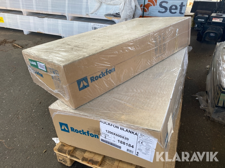 Akustikloft Rockfon Blanka 1200x600x20