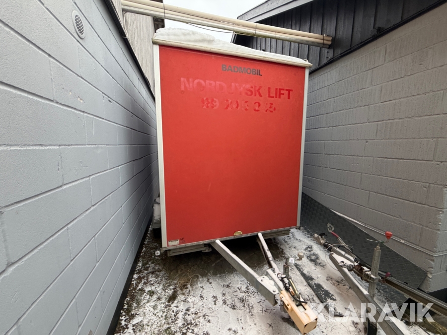 Toilet og badeskur Scanvogn 1 rums