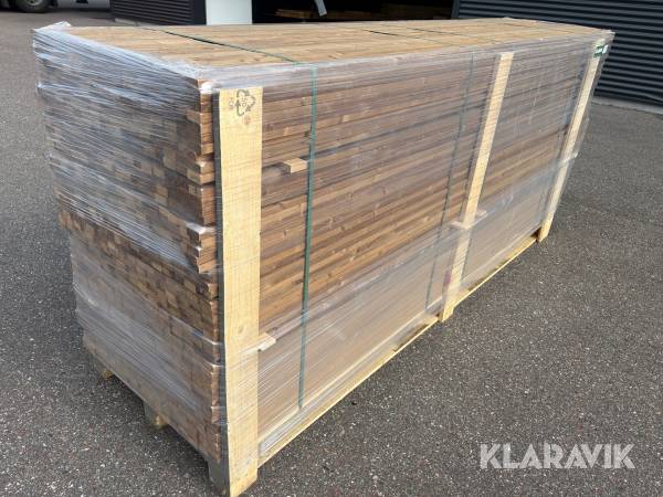 Thermo gran lister Anden Sortering - 2700x18x40 mm - 850 styks