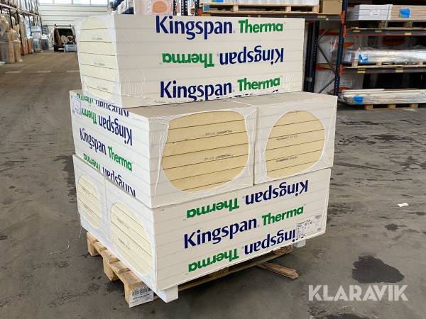 Isoleringsplader Kingspan TR26 5 pakker  25.2 m3