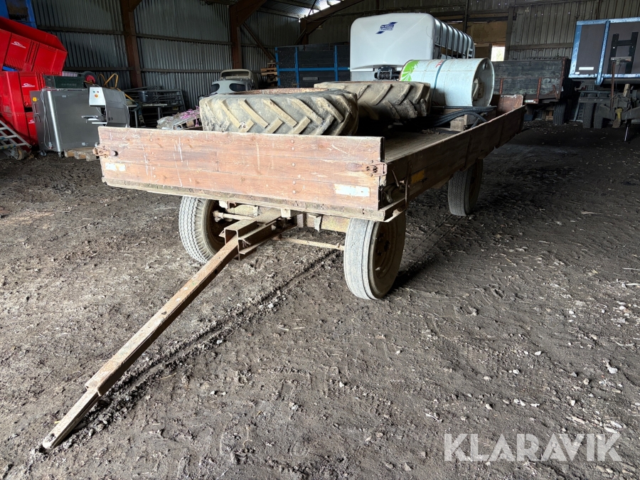Landbrugsvogn / fladvogn med træk