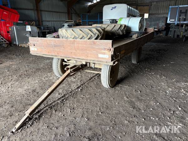 Landbrugsvogn / fladvogn med træk