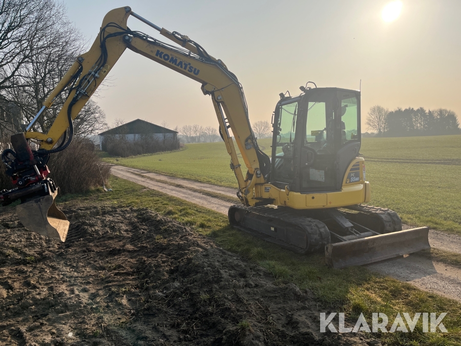 Gravemaskine Komatsu PC 55 MR5