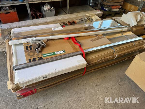 Glas parti til bad Cirka 7 styks