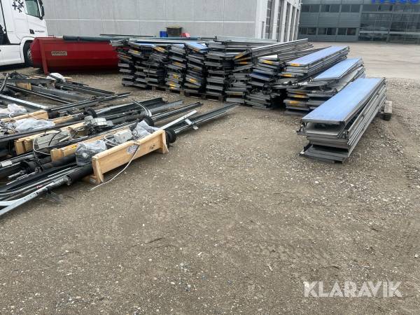 Porte Faltec 450x400 20styk isolerede med elhejs