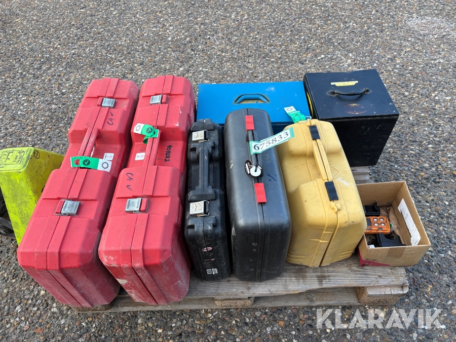 Håndværktøj blandet lot